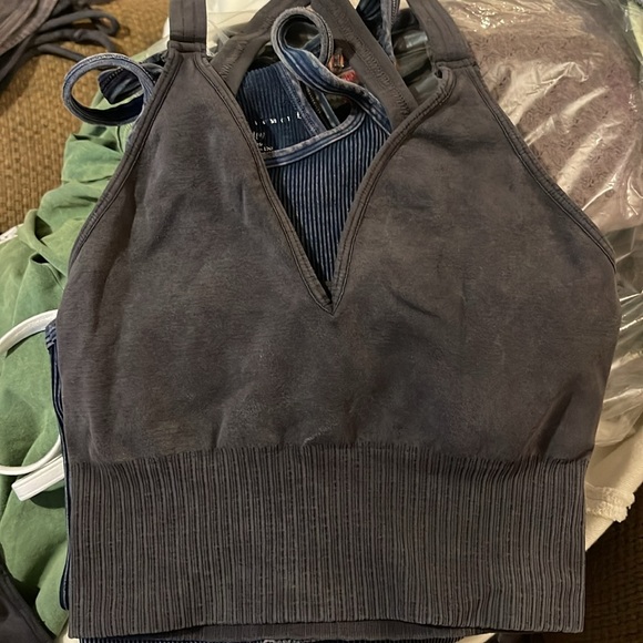 Free People Good Karma Crop Tank🖤 - Picture 5 of 5